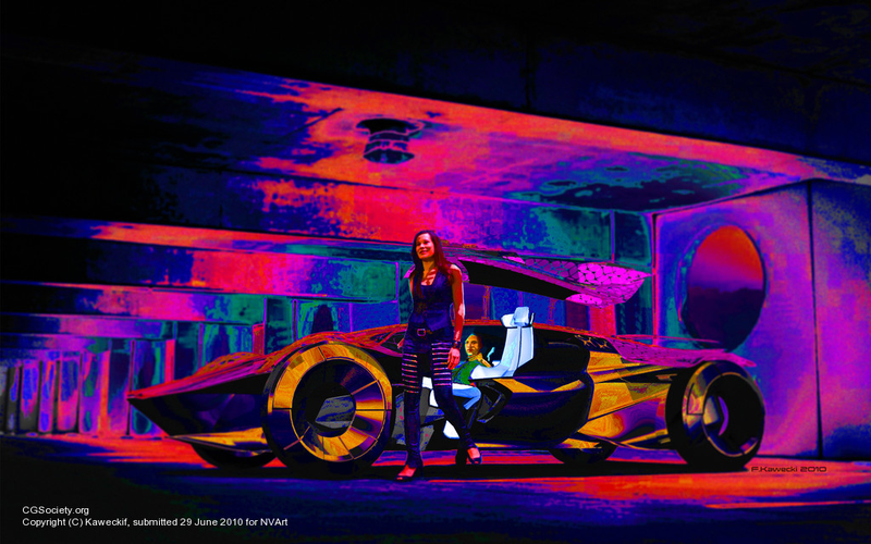 Illustration for article titled Futuristic cars inspired by Syd Mead's Blade Runner designs